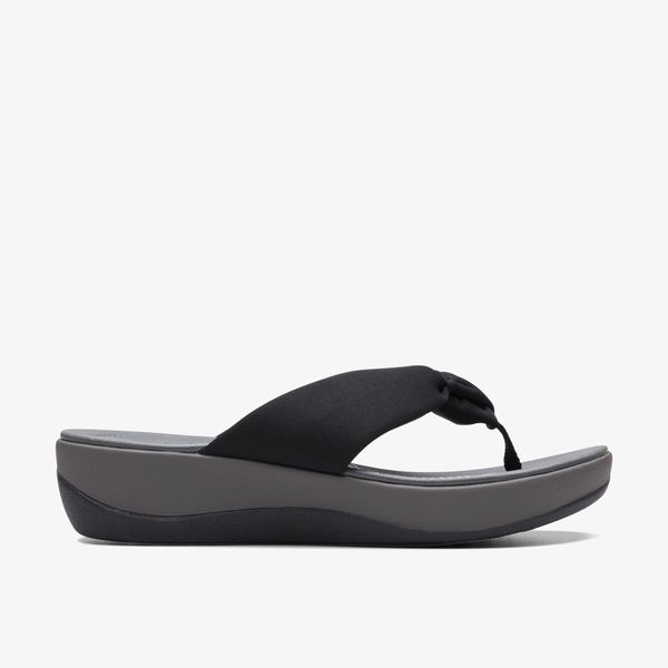 Women's Arla Glison Black FabricCloudsteppers™ Flip Flops