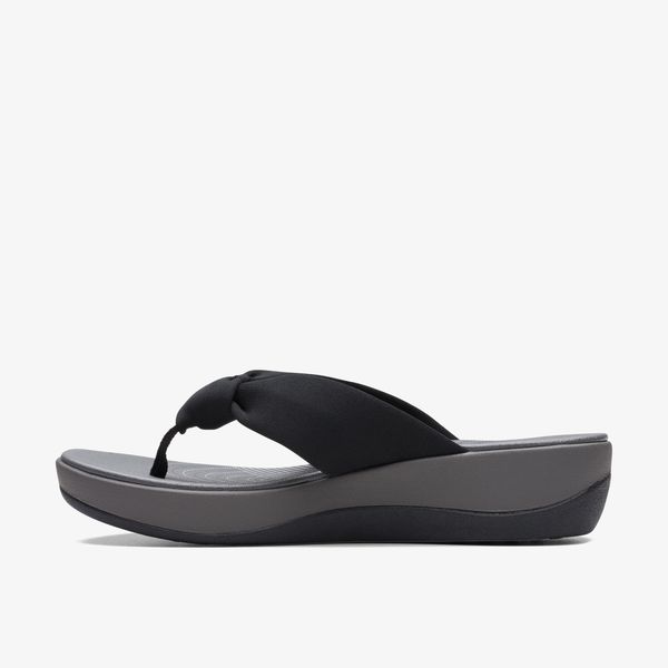 Women's Arla Glison Black FabricCloudsteppers™ Flip Flops - Image 2