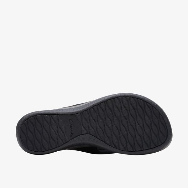 Women's Arla Glison Black FabricCloudsteppers™ Flip Flops - Image 3