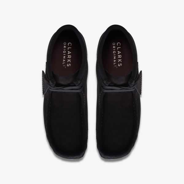 Men's Wallabee™ Boot Black Suede Boots - Image 6