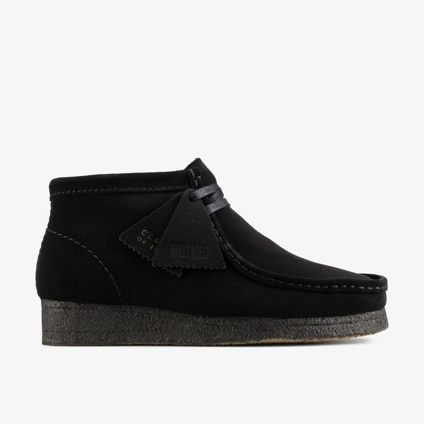 Women's Wallabee™ Boot Black Suede Boots