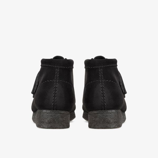 Women's Wallabee™ Boot Black Suede Boots - Image 5