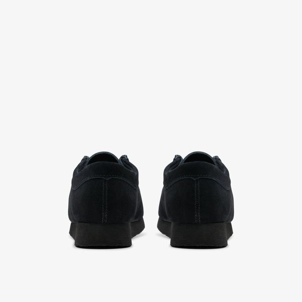 Kids Wallabee Older Black Suede Shoes - Image 5