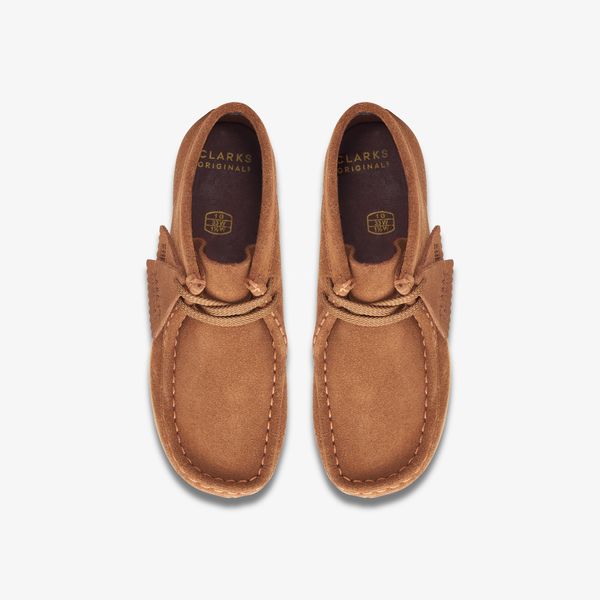Kids Wallabee™ Boot Older Cola Suede Boots - Image 6