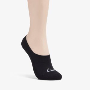 Womens Basic Liner Black Socks