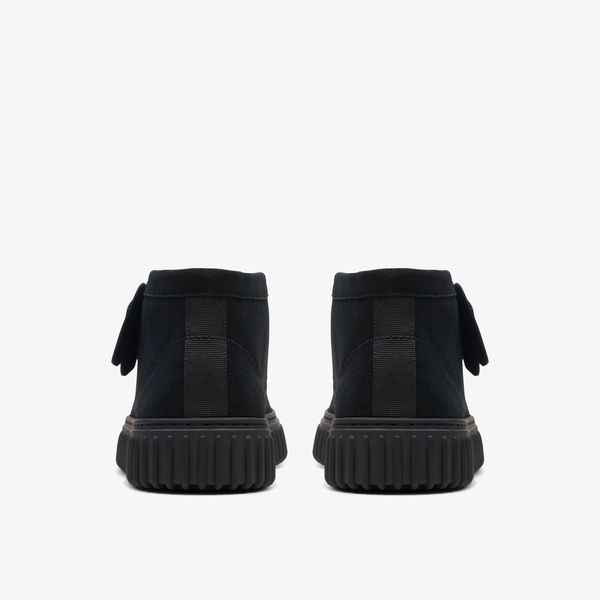 Torhill Hi Black Suede Ankle Boots - Image 5