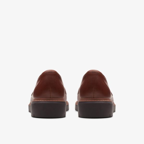 Womens Westlynn Bella Tan Leather Loafers - Image 5