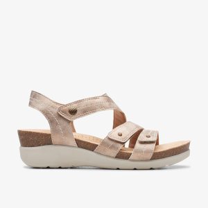 Womens  Calenne Clara Bronze Metallic Calenne Clara