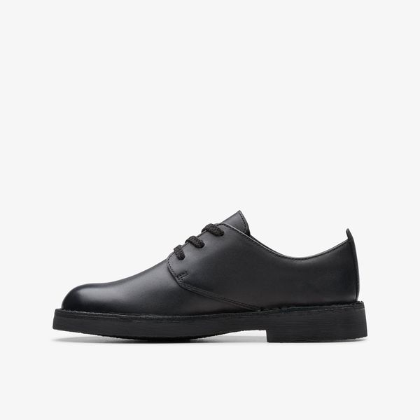 Kids Desert London Older Black Desert Boot - Image 2