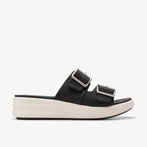 Women's Drift Buckle Black Cloudsteppers™ Wedges