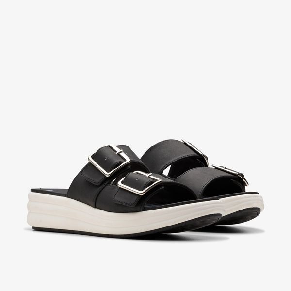 Women's Drift Buckle Black Cloudsteppers™ Wedges - Image 4