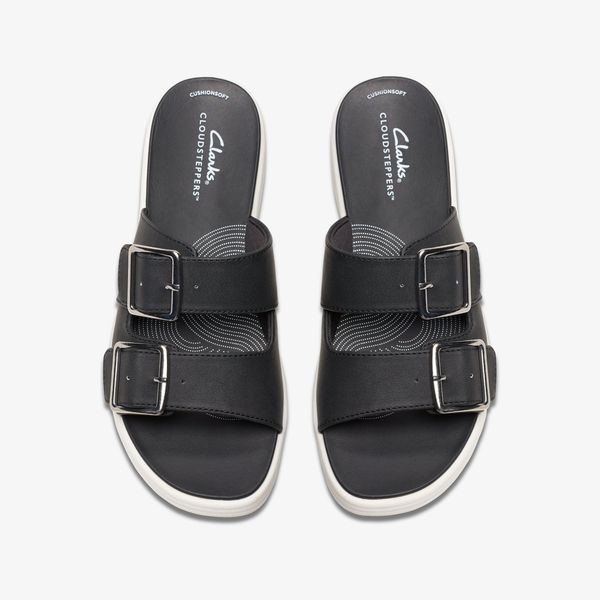 Women's Drift Buckle Black Cloudsteppers™ Wedges - Image 6