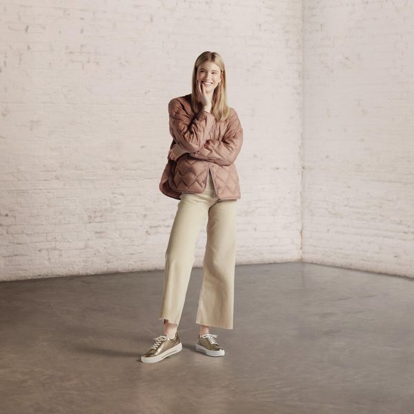 Womens Hollyhock Walk Metallic Sneakers - Image 7