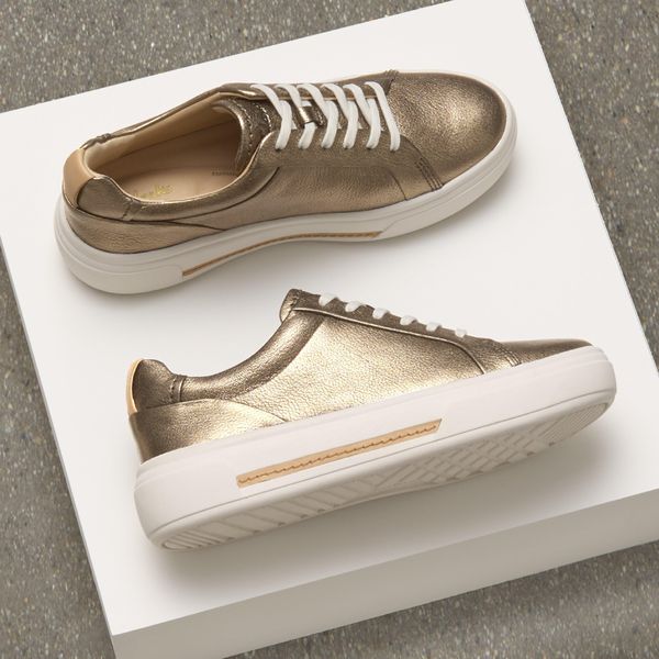 Womens Hollyhock Walk Metallic Sneakers - Image 8