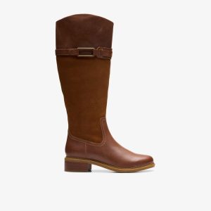 Women's Maye Carly Tan Knee High Boots