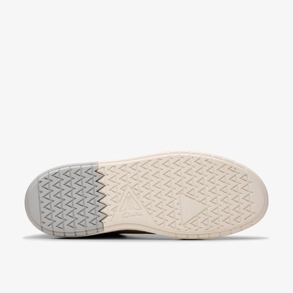 Mens Courtlite2 Run Grey Nubuck Sneakers| Clarks - Image 3