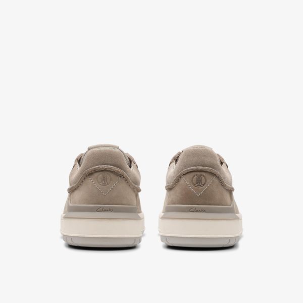 Mens Courtlite2 Run Grey Nubuck Sneakers| Clarks - Image 5