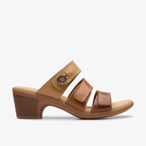 Women's Emily 2 Adella Brown Multicolour Heeled Sandals