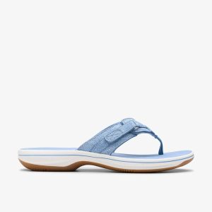 Women's Breeze Sea Denim Blue Interest Cloudsteppers™ Flip Flops
