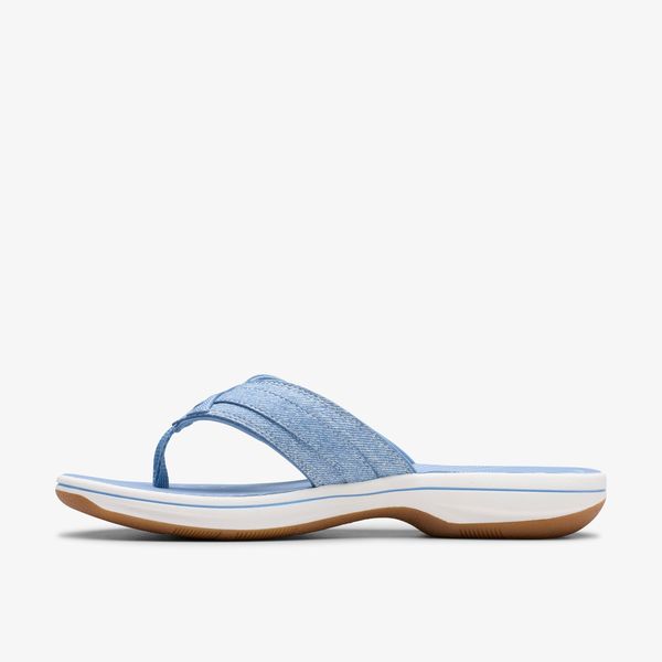 Women's Breeze Sea Denim Blue Interest Cloudsteppers™ Flip Flops - Image 2