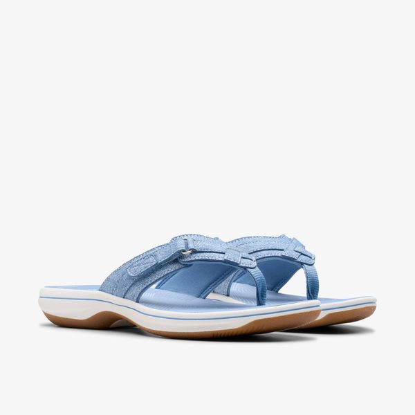 Women's Breeze Sea Denim Blue Interest Cloudsteppers™ Flip Flops - Image 4