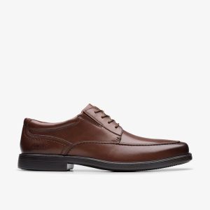 Mens Dresslite Ace Mahogany Leather Oxford