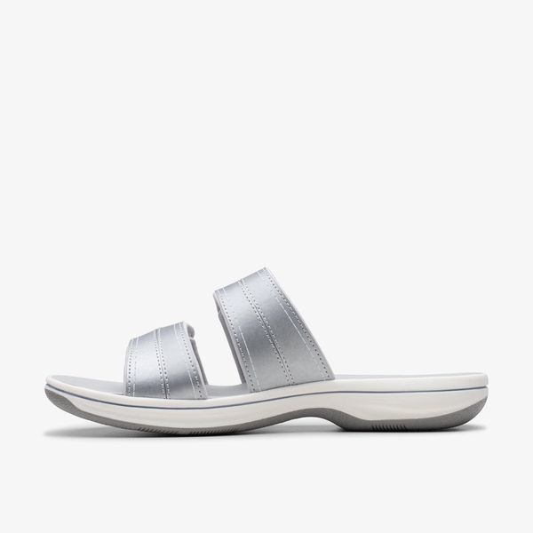 Women's Breeze Maye Silver Flat Cloudsteppers™ Sandals - Image 2
