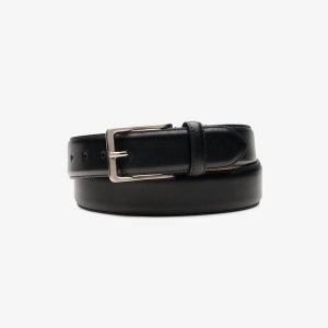 Mens Dress Belt Burnished