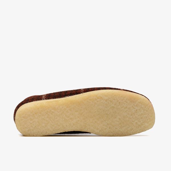 Mens Wallabee Boot Rust Tweed - Image 3