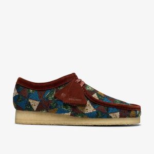 Mens Wallabee Multicolour Textile