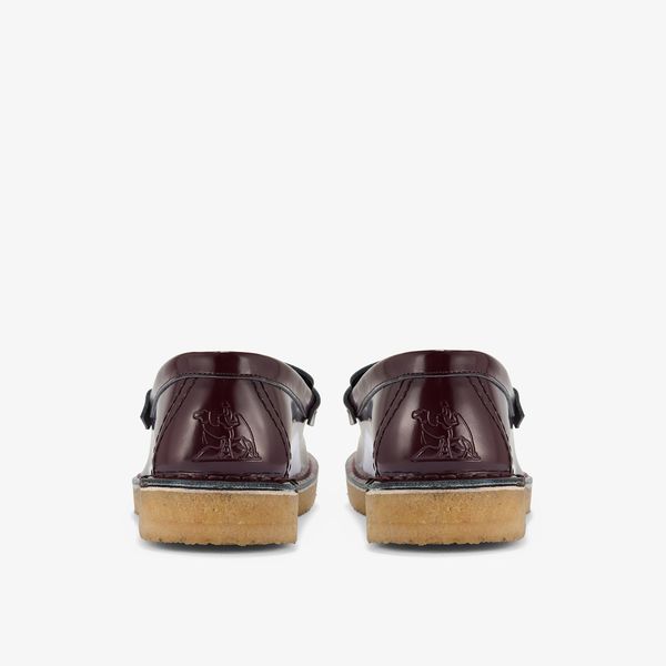 Womens Nomad Loafer. Wine Patent Shoes - Image 5