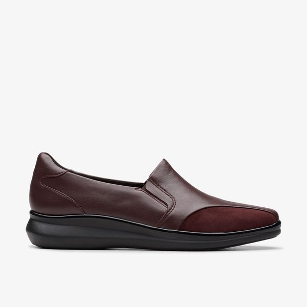 Womens Lynell Edge Wine Loafers