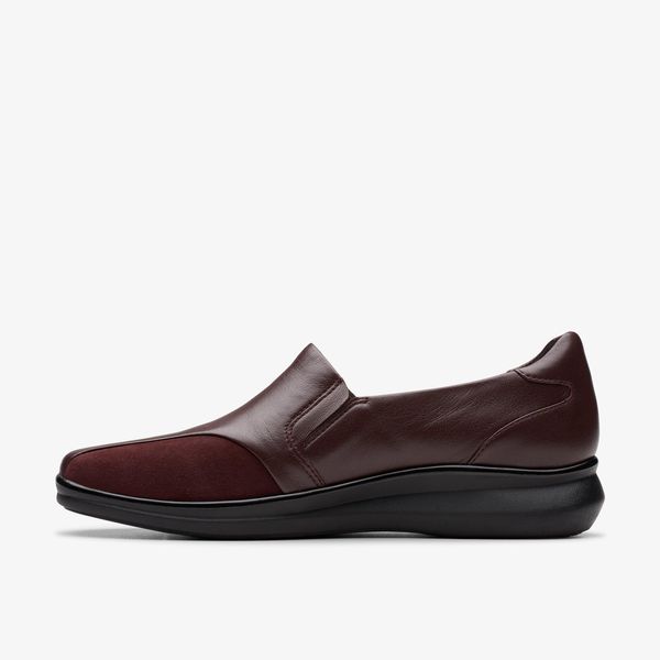 Womens Lynell Edge Wine Loafers - Image 2
