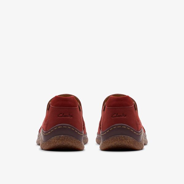 Womens Orlene Slip Chestnut Nubuck Slip-Ons - Image 5