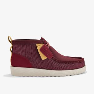 Mens Wallabee FTR2 Boot Burgundy