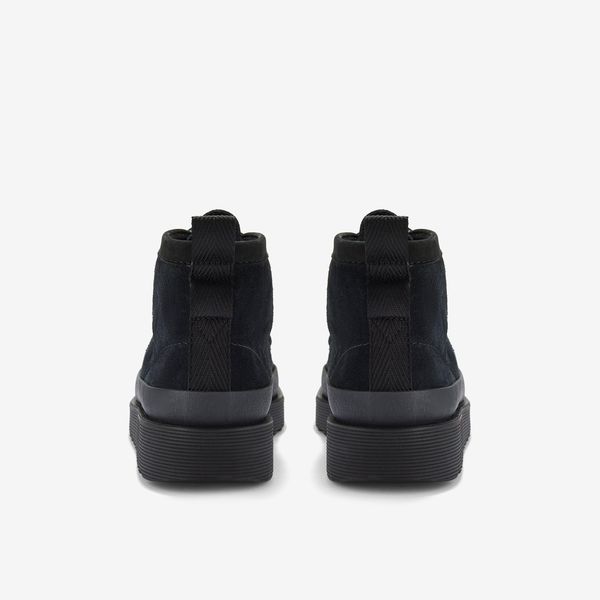 Mens Wallabee FTR2 Hi Black Suede - Image 5