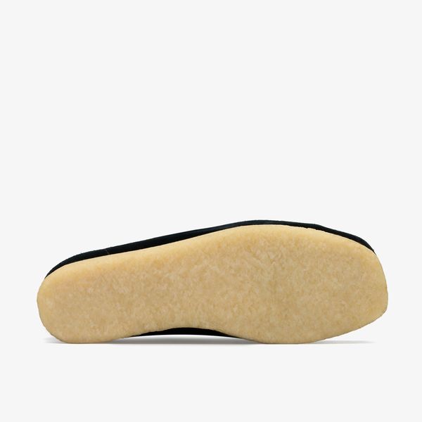 Womens Wallabee T Bar Black Tweed Combination T Bar Shoes - Image 3