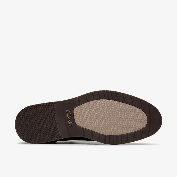 Mens Monahan Plain Navy Oxford Shoes - Image 3