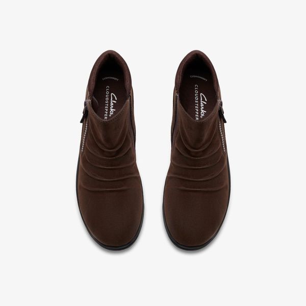 Womens Breeze Path Dark Brown Ankle Boots - Image 6