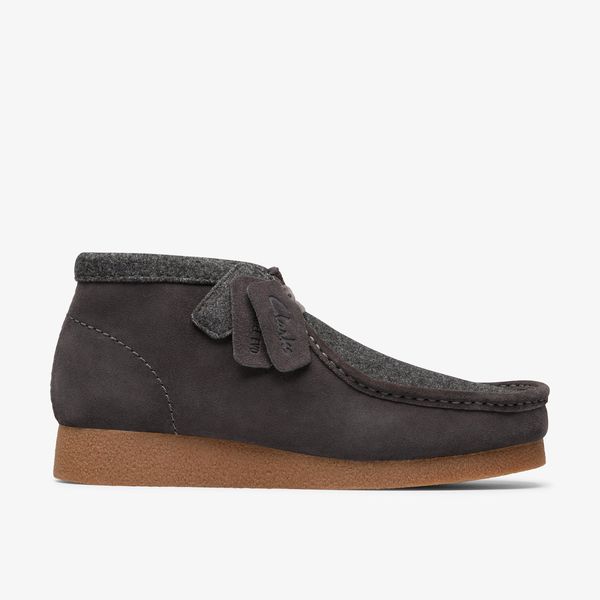 Mens Wallabee EVO Boot Dark Grey Combination