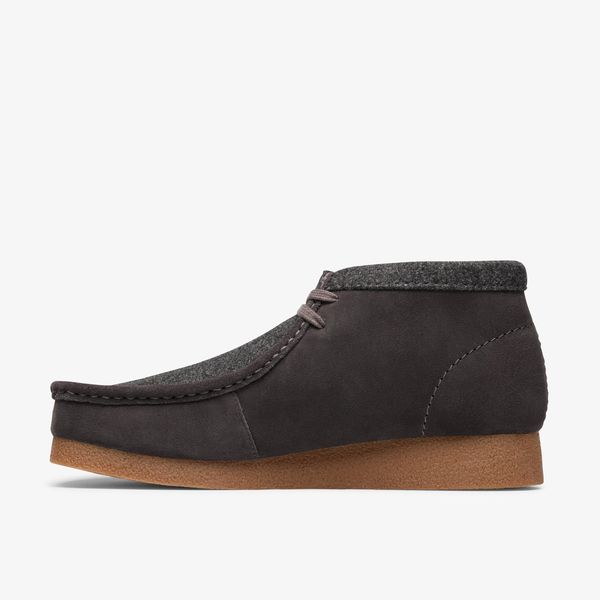 Mens Wallabee EVO Boot Dark Grey Combination - Image 2
