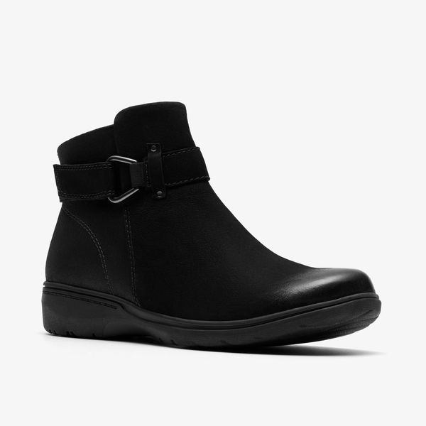 Womens Carleigh Drift Black Ankle Boots - Image 4