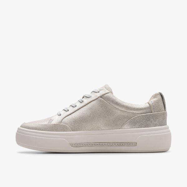 Womens Hollyhock Zip Metallic Sneakers - Image 2