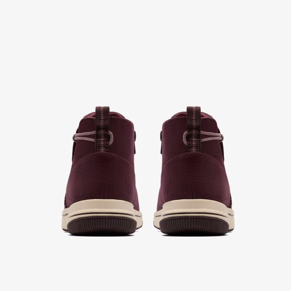 Womens Breeze Derby Merlot Ankle Boots - Image 7
