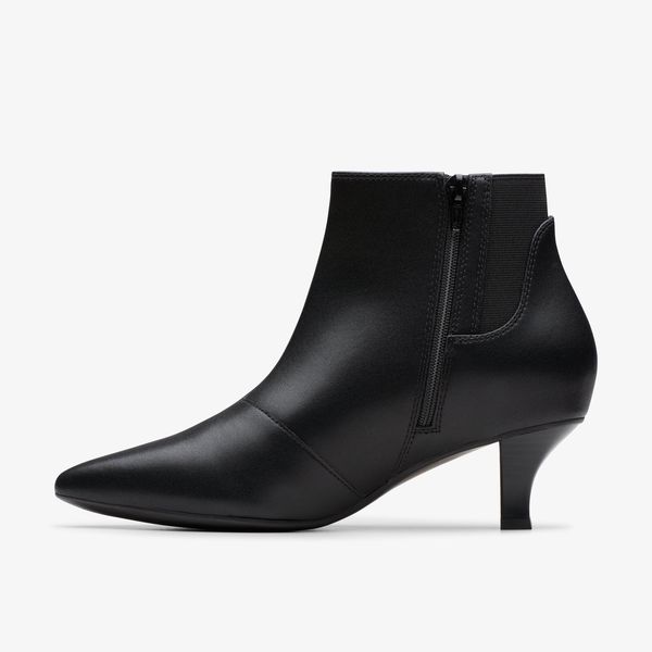 Womens Kepley Erin Black Ankle Boots - Image 2