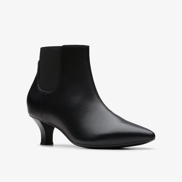 Womens Kepley Erin Black Ankle Boots - Image 4