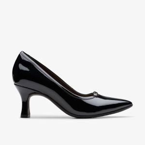 Women's Kataleyna West Black Patent Pumps
