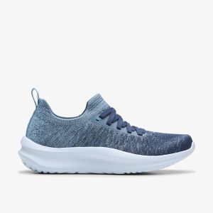 Womens Solevana Lace Light Blue  Sneakers