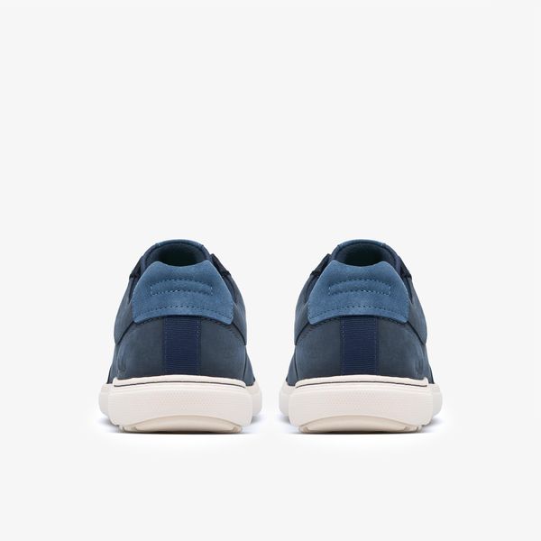 Mens Mapstone Tie Navy Nubuck Sneakers - Image 5