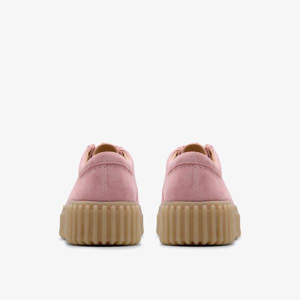 Womens Torhill Bee Dusty Rose Suede Shoes - Image 6